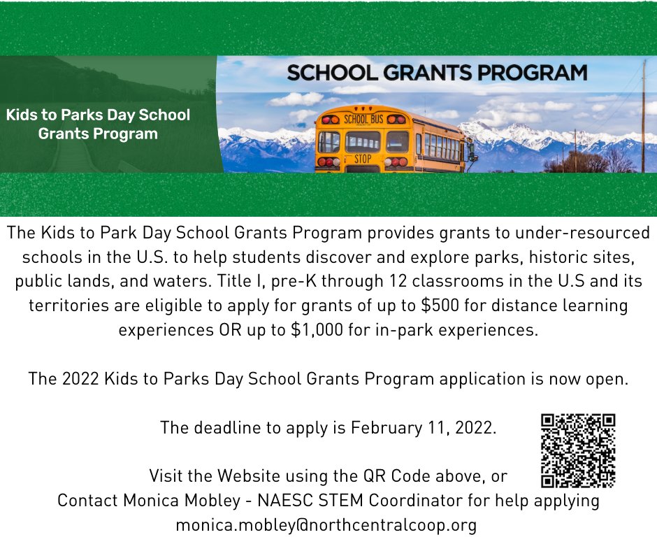 This is an awesome grant opportunity!