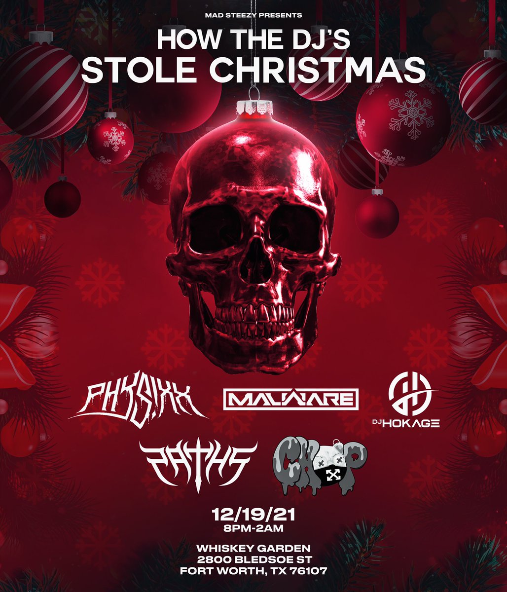 malwaremusic_'s tweet photo. Need plans for Sunday too? Throwing down with a bunch of homies December 19th at Whisky Garden in Fort Worth and it’s free! https://t.co/WHgxrin6rb