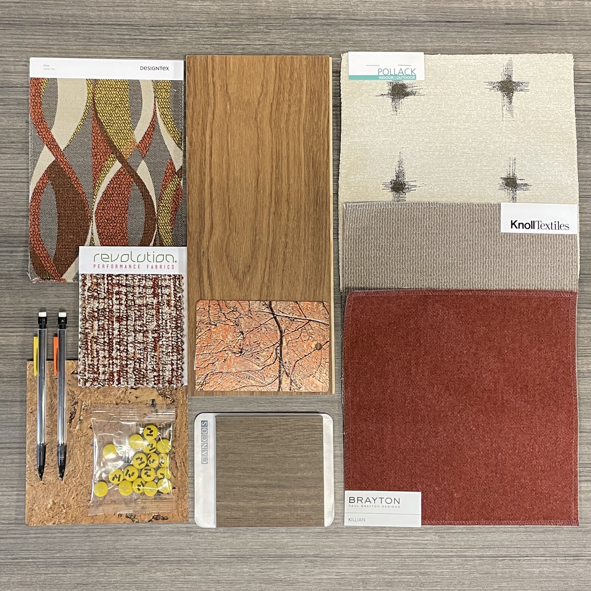 ballop's tweet photo. Is Fall leaving a little too early for your liking? Bring some warmth back by adding new textures and colors to your work space! #ballop #ballofficeproducts #office #fabric #wood #cork #tile https://t.co/0AxGDkNK8u