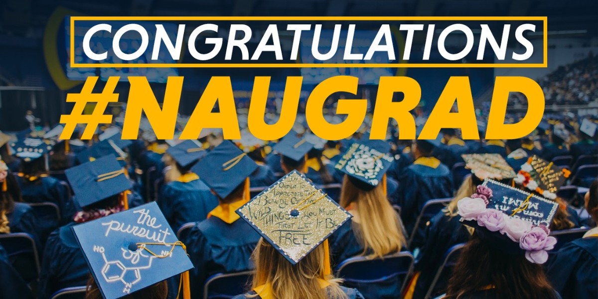 NAU's tweet photo. It's time to celebrate our grads!
➡️ Use #NAUgrad in your posts ⬅️
and you'll see your pics &amp; messages on the Skydome screens before &amp; after each ceremony https://t.co/6SGV9aGO8r