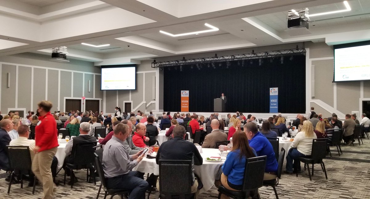 IASB_Iowa's tweet photo. “The biggest challenge we face is to retain our best educators.”—Trent Grundmeyer, Drake University
@tgrundmeyer @sai_iowa @DrakeUniversity #ISFLC #IASB #IowaPublicEd #staffRetention https://t.co/fYeKvfYTyX