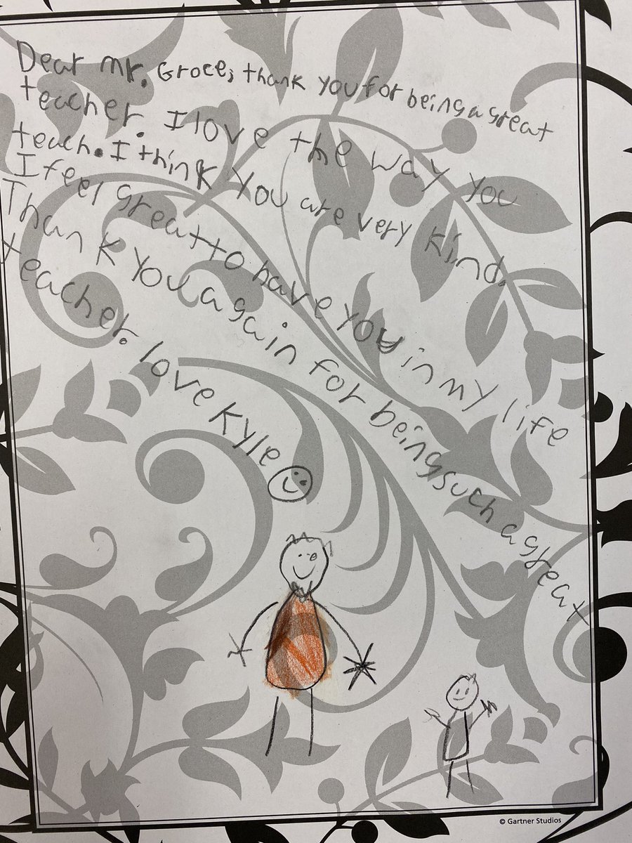 Two kids from my last year’s class wrote me Christmas letters and left them in my mailbox. We have the sweetest kids <a href="/STE_Stallions/">Stewartsboro Elementary</a> . I’m not crying..you are! 🥲🥲😭❤️