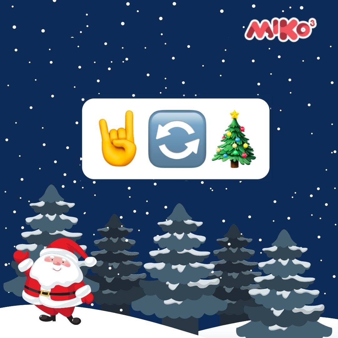 mikorobotusa's tweet image. Can you guess the Christmas songs from the emojis? Try our tricky festive quiz😀
#miko3 #miko #Robotforkids #christmassongs #carols #ChristmasTrivia #Christmas #christmasgift #Christmas2021 #holidayseason