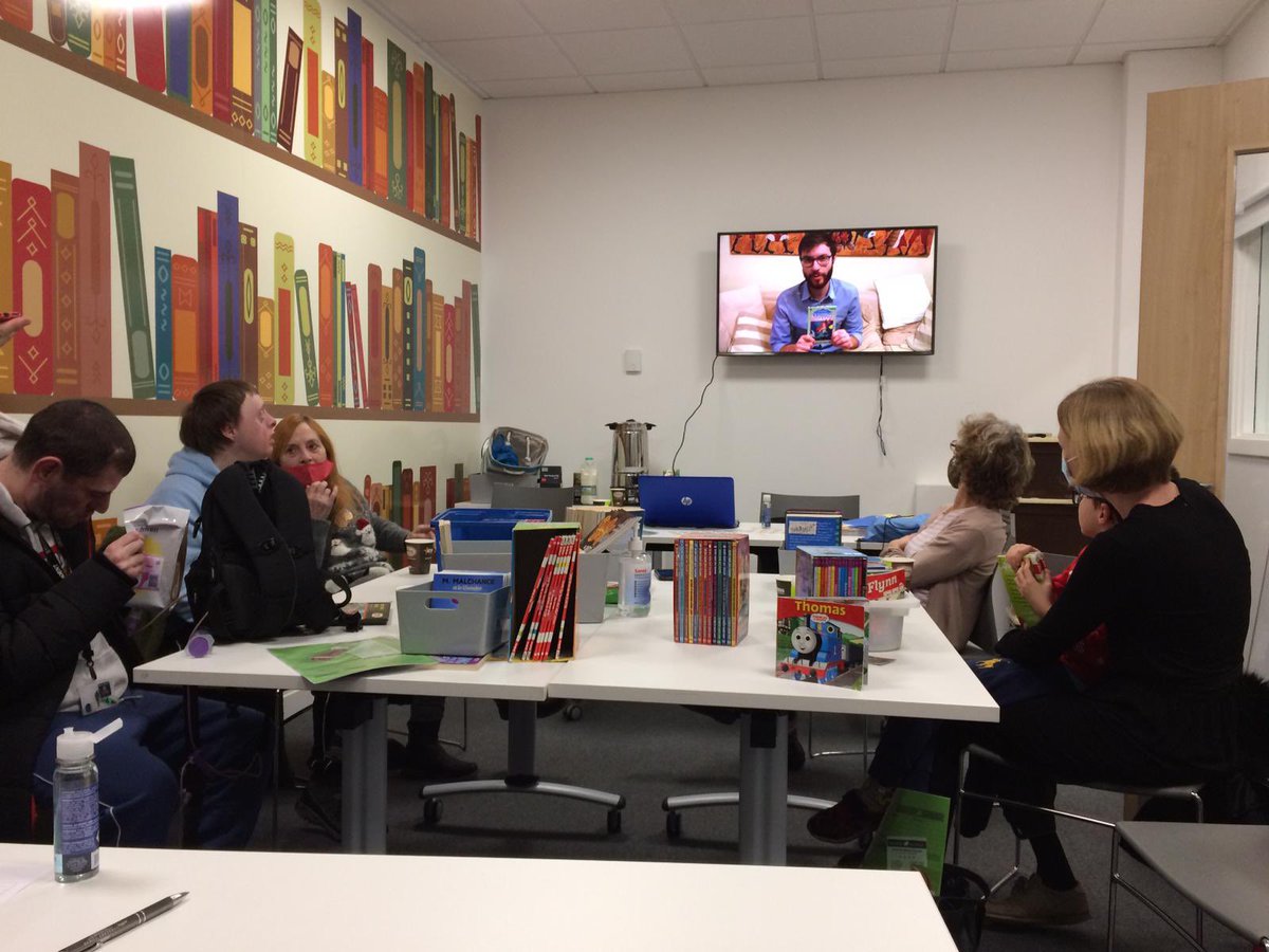 AndrewsBookClub's tweet photo. Thanks to everyone who joined us for a fantastic afternoon of Andrew’s Book Club on the Road at the fantastic Loanhead Library! 

Would you like one of these drop in sessions in your area? Get in touch and let us know where you are from. https://t.co/Zs5x5Rovqk
