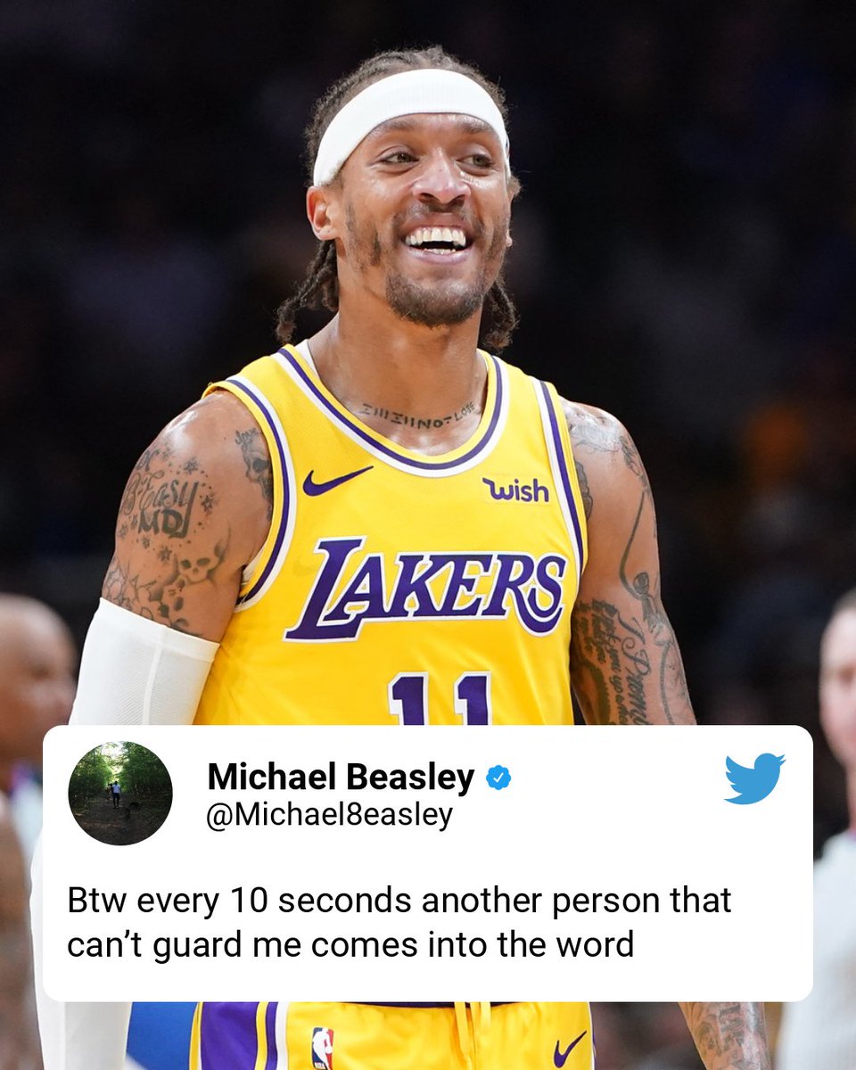 Some perspective from <a href="/Michael8easley/">Michael Beasley</a> 😂