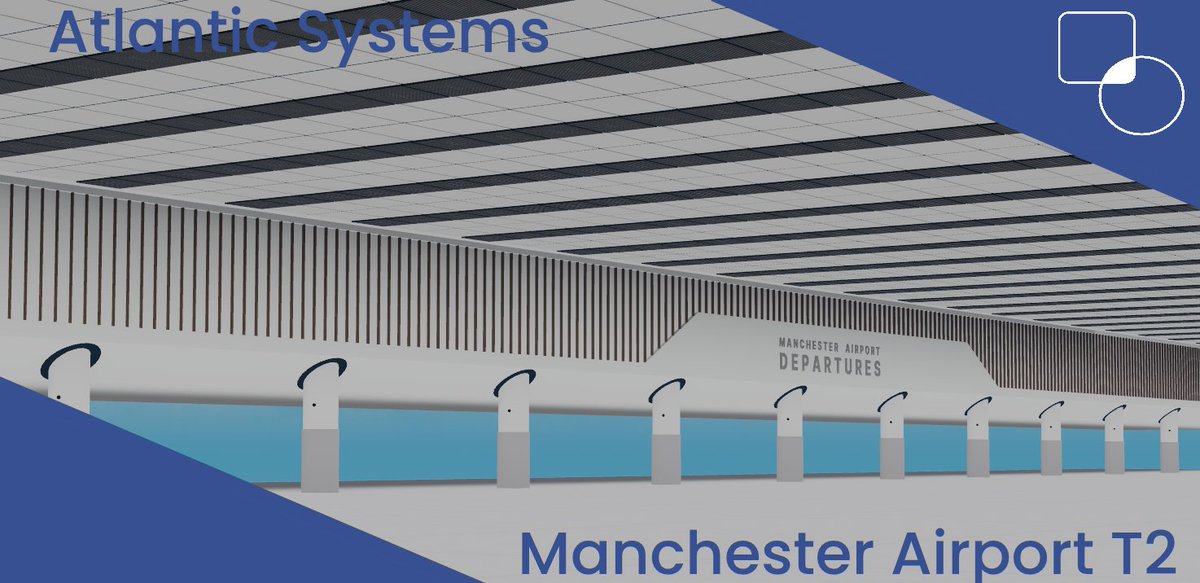 AtlanticSys_RBX's tweet photo. Manchester T2 In the works? 

Airport mostly Built by adam the human#9144 (Discord user)

#Roblox #Robloxdev #roaviation https://t.co/Jj9rnHazg9