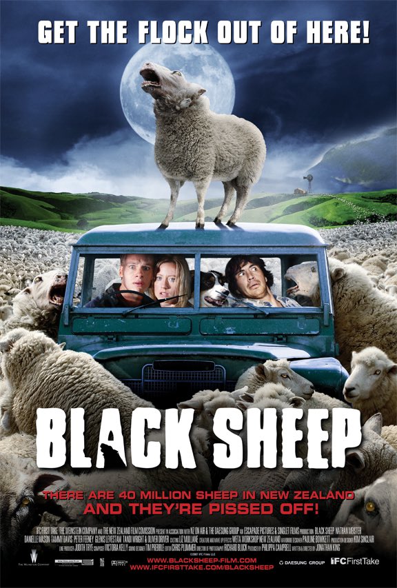 thegoreguide's tweet photo. #Rewatch - #BlackSheep (2006)
#NewZealand horror comedies are reliably entertaining & this is no exception. It’s not on the same level as Braindead (Dead Alive) but incorporates similar gloopy effects & the kiwi sense of humor. Oh & #weresheep
.
.
.
#genetics #experiment #comedy https://t.co/KQzAZEpggm