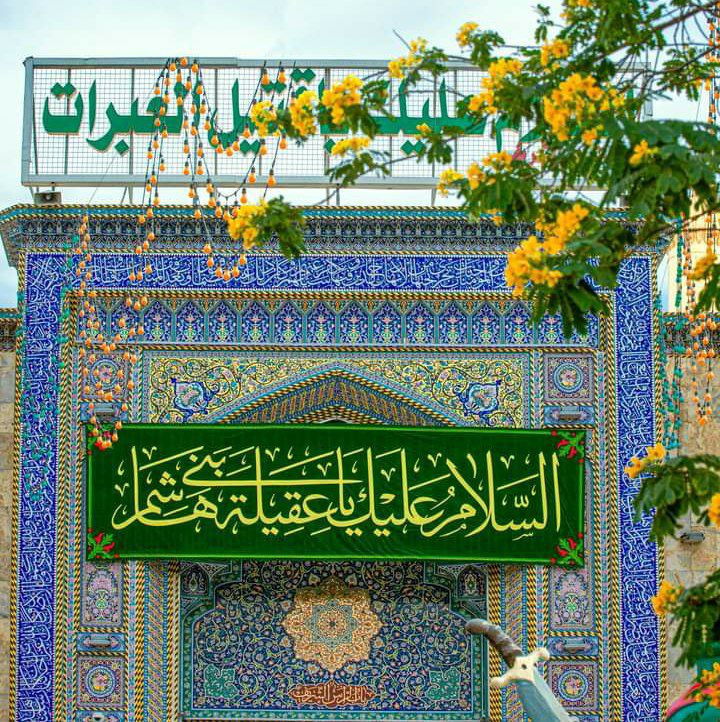 لو لم تكُن زينَب -عليهَا السَّلام- لَمَا كانت كربَلاء، ولو لم تكُن حِكمَة السّيِّدة زينَب لَمَا انتشرت حادِثَّة عاشوراء علىٰ هذا النِطاق ولم تكُن لِتُخلَّد في التأريخ بهذه الصورة.

السيد الخَامنئي -دام ظِلّهُ-
 #ميلاد_عقيلة_الطالبيين ☘