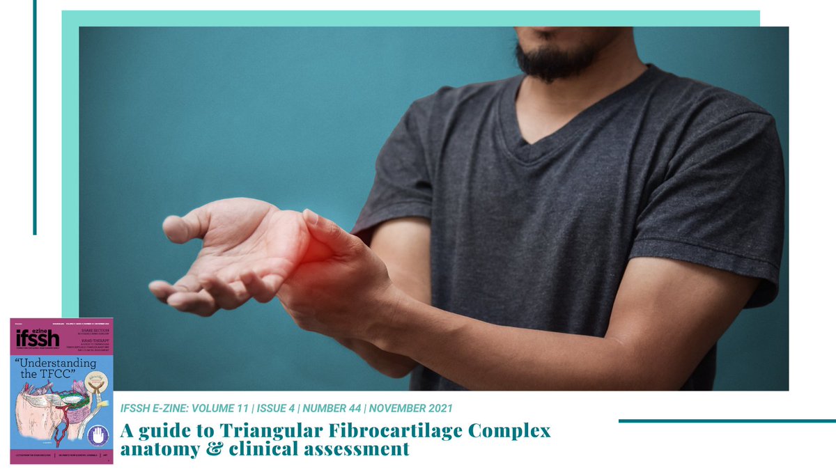 bracelab's tweet image. Have you read the latest issue of the @IFSSHand ezine? We enjoyed Luke McCarron’s  “A Guide to #TriangularFibrocartilageComplex - Anatomy &amp;amp; Clinical Assessment.” 
For more: bit.ly/3DF828g 

#HandTherapy #CHT #HandSurgery #TFCC #ClinicalEducation