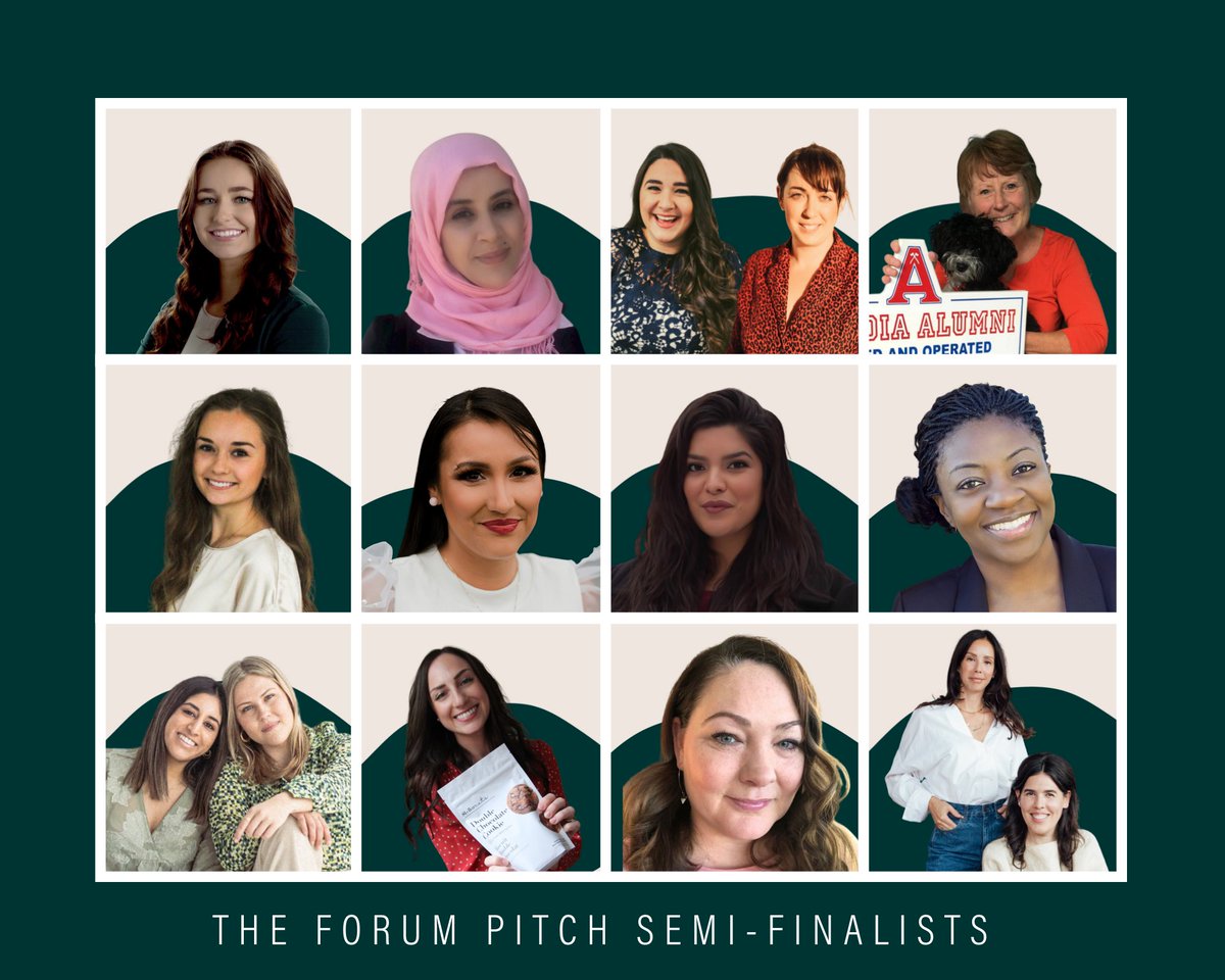 theforumca's tweet photo. After much deliberation, we are ecstatic to announce The Forum Pitch Semi-Finalists!

Congratulations to these promising entrepreneurs.

View the full list of Semi-Finalists: https://t.co/03k53lb3vA

Register for the live virtual Semi-Final event: https://t.co/jNEdTdVdc1 https://t.co/GN4xpbttV7