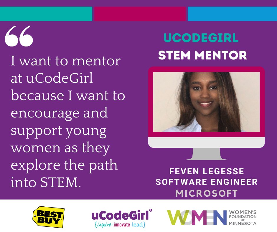 Are you curious to explore possibilities in the T of STEM? Would you like to meet like-minded young women in STEM from across the United States? If so, this mentor-supported virtual technology entrepreneurship training is for you. Learn more and apply at ucodegirl.org/apply
