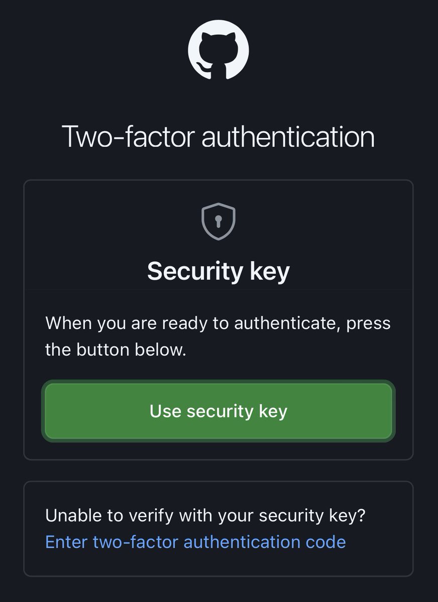 bruienne's tweet photo. Reminder that if you use @github on iOS/iPadOS 15 or macOS 12 you can add strong MFA to your account with the new passkeys in iCloud keychain feature, which uses the FIDO2 platform authenticator spec under the hood - https://t.co/e152Ey3bZ7

This is how it works in iOS/iPadOS: https://t.co/aX82WwRiHa