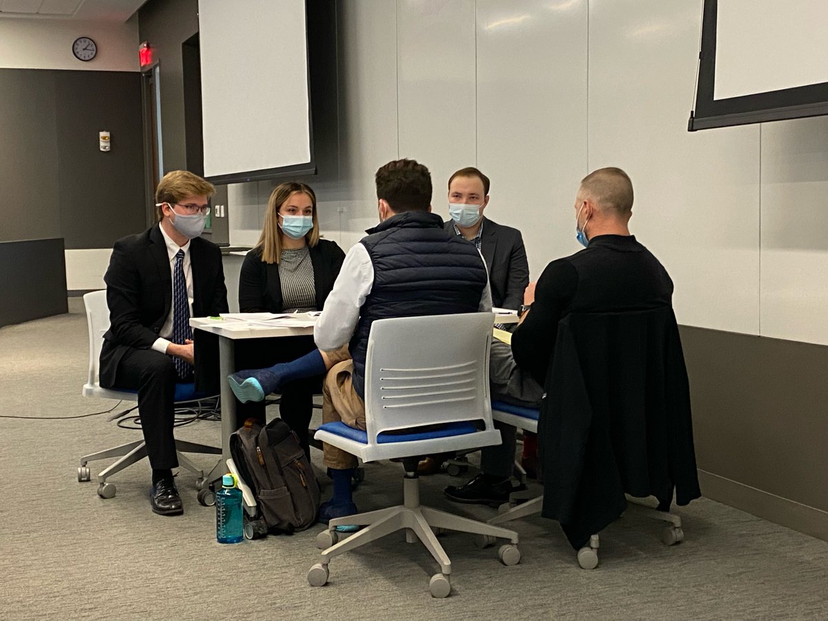 The KU Professional Selling Program did not disappoint! Our SVG managers, Devin Glasgow and Zane Stottlemyre, were very impressed with the sales simulation.  Thanks KU for allowing us to partner in your top-notch program! #SVGoncampus