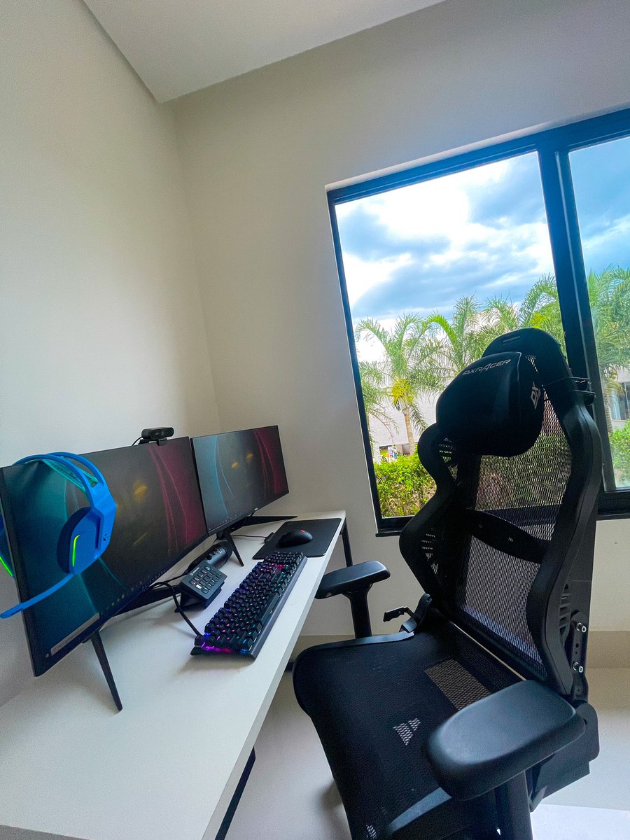 AAAA salveee, montei meu setup num lugar totalmente diferente 👍🏼