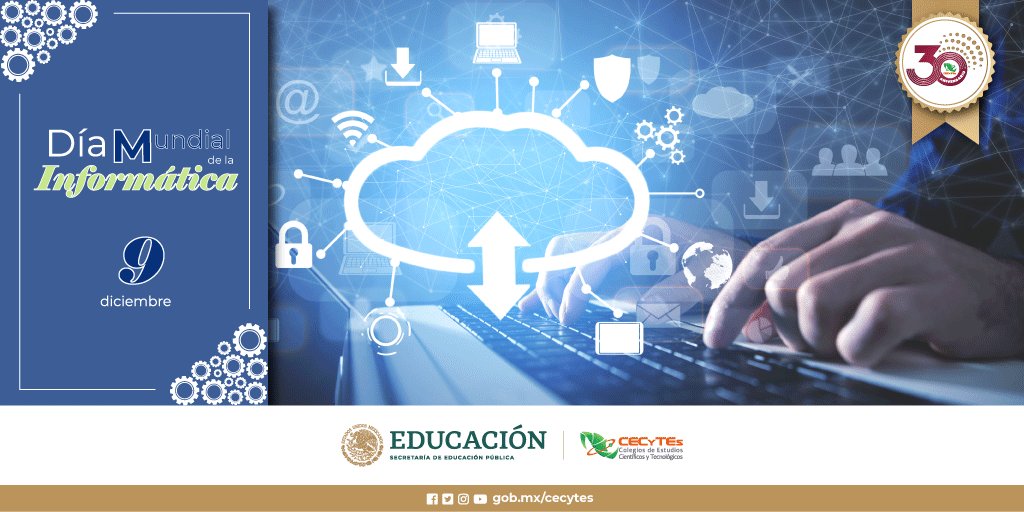 9 de diciembre #diamundialdelainformatica las nuevas tecnologías han dado un vuelco a la civilización, todos los avances que se han logrado gracias a la informática son asombrosos. Por eso hoy las citas célebres están dedicadas a ella: la informática. <a href="/ccecyte/">Coordinación CECyTEs</a>