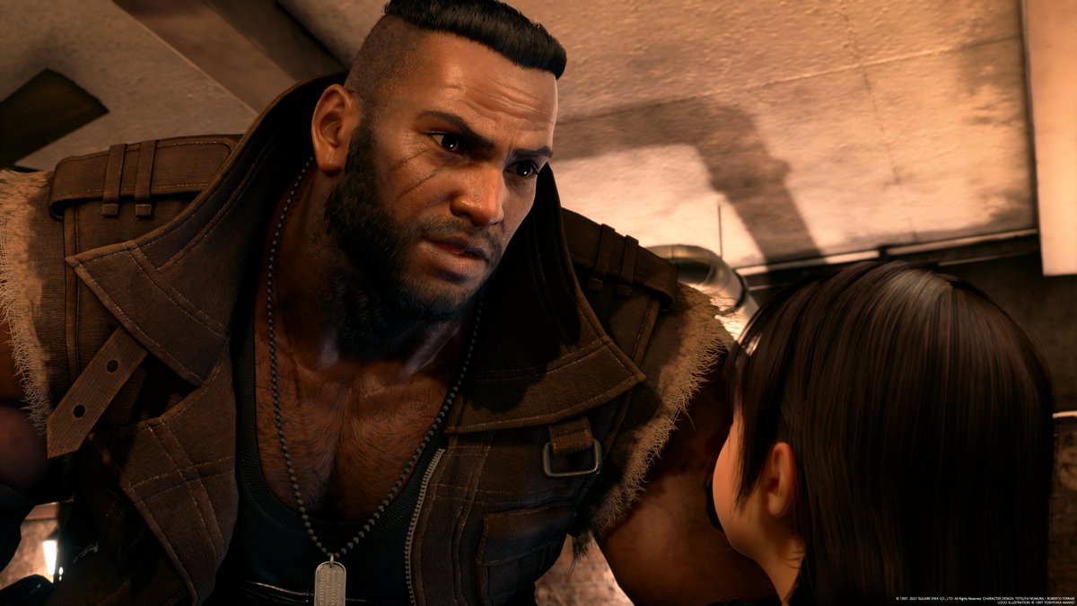 Wolfsong_Games's tweet photo. #barretweek2021
Day 1: Family ❤️
Everyone's favorite father figure and family man - the original Papa Bear 🐻
I'll be taking part in the themes of Barret week by celebrating him with my screenshots.
#barretweek #BarretWallace
#FF7Remake #FF7 #SquareEnix https://t.co/pTt4YnrdAS
