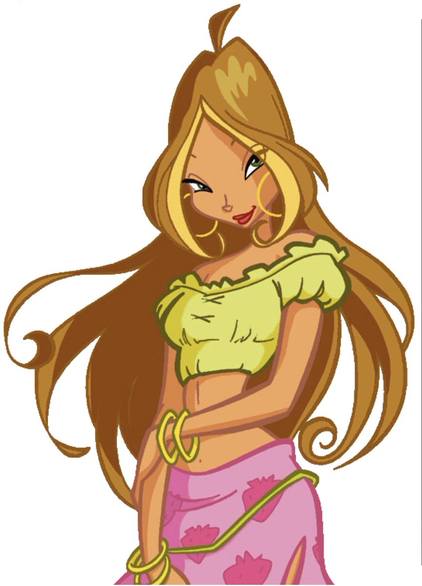 winx club flora 🌷, image size:865x1200