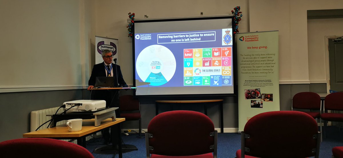 StavesGlyn's tweet image. T
 @In2Change1 what a great presentation and event. Your staff were a credit to you and fantastic partnership working with crime reduction team and South Yorkshire Community foundation. Really enjoyed the food provided by your on site cafe. Thanks to the High Sheriff for hosting