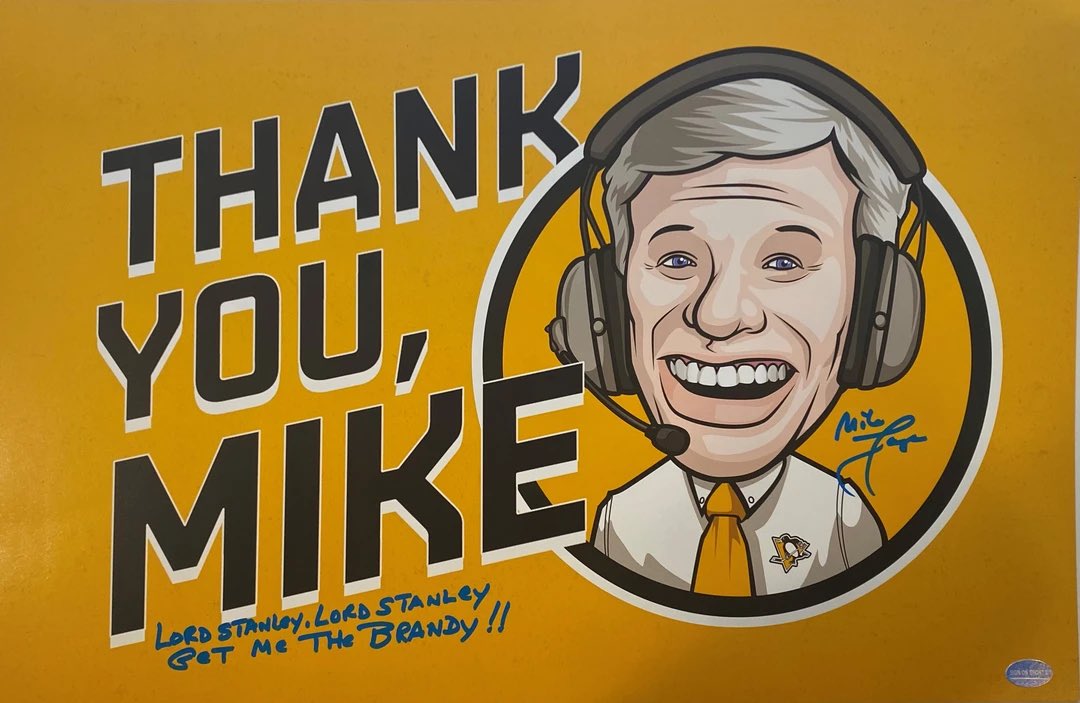 SignOnSports1's tweet photo. Brand new Mike Lange inventory has been uploaded to our website! 

Shop the new and rare items here https://t.co/mlMHzbEhko

#LetsGoPens #HockeyTwitter #HallOfFame https://t.co/7fgpSS937w