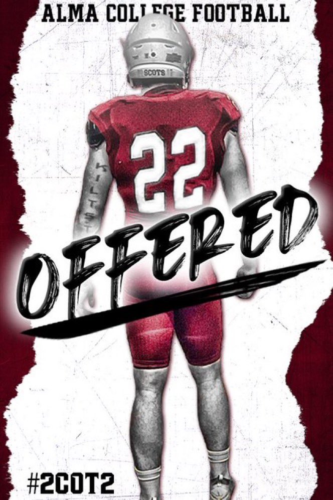 MatthewGehle's tweet photo. Blessed to receive my first offer to Alma College! Thank you @Ryan_Ettinger1 @CoachCouchAlma https://t.co/e8B5r4ap5A