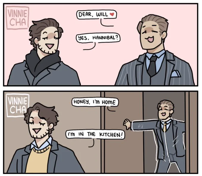 fellas, is it weird for your cannibal husband to call you food related endearments :/
#hannibal #hannigram 