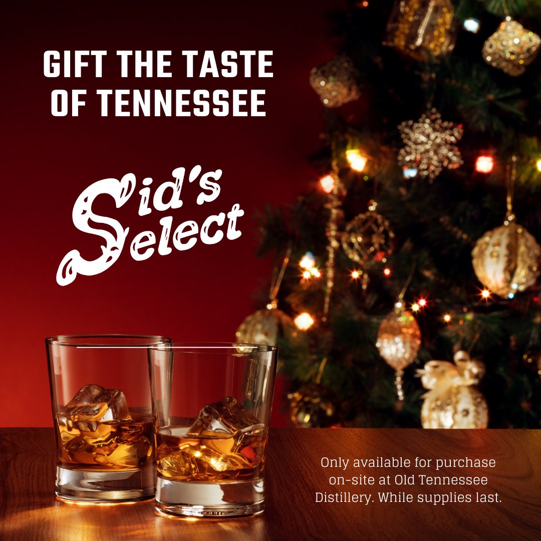 This holiday season, gift the taste of Tennessee! 🎁 Visit #OldTNDistilling to purchase a bottle of Sid’s Select™ Premium Tennessee Butcher's® Bourbon, while supplies last.

Even the hardest people to shop for appreciate good bourbon. 😉