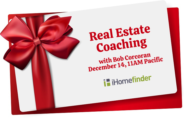Gift yourself this holiday season &amp; get free tips from a top real estate coach. Join us live with our special guest, Bob Corcoran, on Tuesday December 14. Save your spot! bit.ly/3ICVa6s

#realestate #realtors #realestateagent #realestatebrokers #realestatemarketing