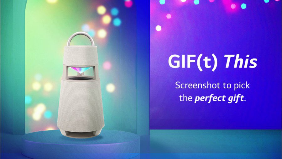 Still searching for the perfect 🎁? 
Let’s make the decision easy <a href="/LGUS/">LG Electronics</a> #LGgift #LGUS #LGFam <a href="/lgjoeytorres/">LGJoeyTorres</a> <a href="/lgmichaelstokes/">#LGmichaelstokes</a>