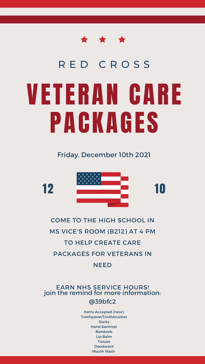 Service Opportunity available to all NHS members!