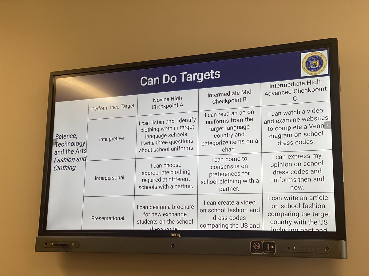 rfranquelli's tweet image. Great Day of PD with Dr. Eddy! #candostatements #performancetasks #authres @WorldLanguageEd @ValhallaSchools @AtletismoVHS @WorldValhalla
