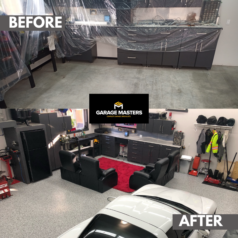 Garage_Masters's tweet photo. At Garage Masters we help elevate your garage with a usable space that is protected from the elements. Learn more at https://t.co/uD4051vbB8
#garagemasters #spartacote #garagefloor #garageflooring #polyaspartic #laticrete https://t.co/5DjLD97Ijq