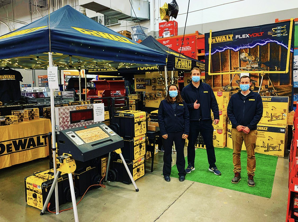 When you have great partners, success is inevitable… 🤙🏻#4403TheBeast #HomeDepot <a href="/DEWALTtough/">DEWALT</a>