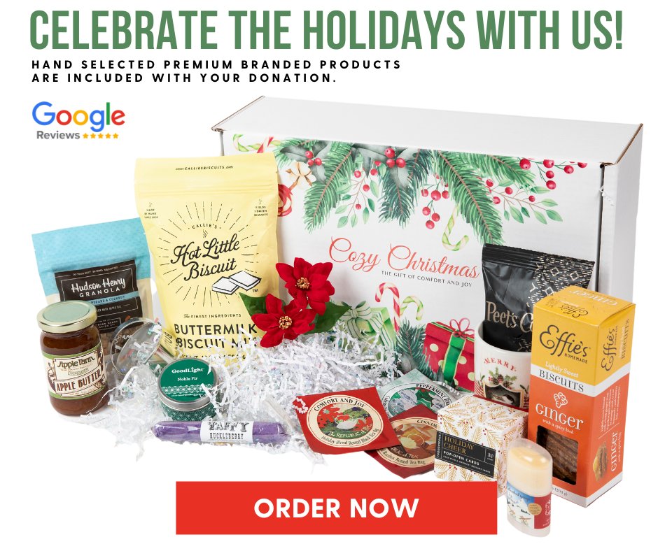 We have created a perfect holiday gift as a thank you!
A Cozy Christmas Box filled with decadent treats &amp; holiday inspiration!
Your support will directly 100% fund CCPM &amp; our efforts to provide programming to Children with CP.
Order Today: zcu.io/6Uya