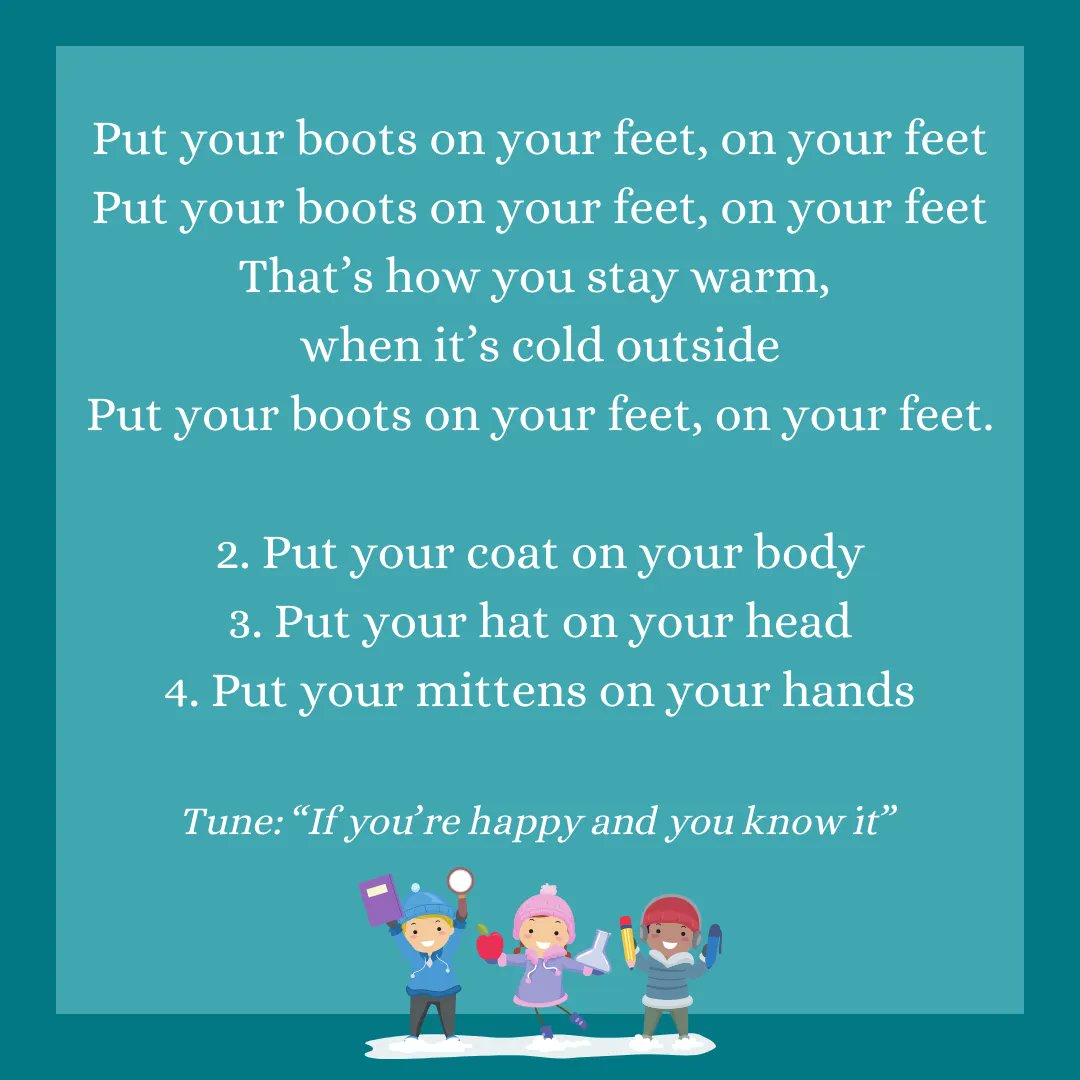 Do your students need reminders to help them be more independent when getting ready to go outside? Sing them through it!