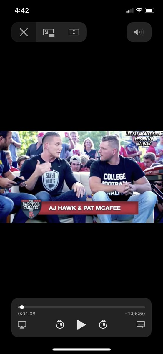 SmethersRyan's tweet image. 9-19-17 the HAWK and MCAFEE. I have enjoyed your show ever since. Congrats on the new deal!!
#PMSFANDUELFAMILY