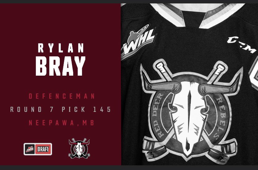 AAAU18Chiefs's tweet image. Congratulations to our #20 Rylan Bray on being selected in the WHL Prospects Draft to the Red Deer Rebels. Way to go Rylan, keep working hard! #chiefspride