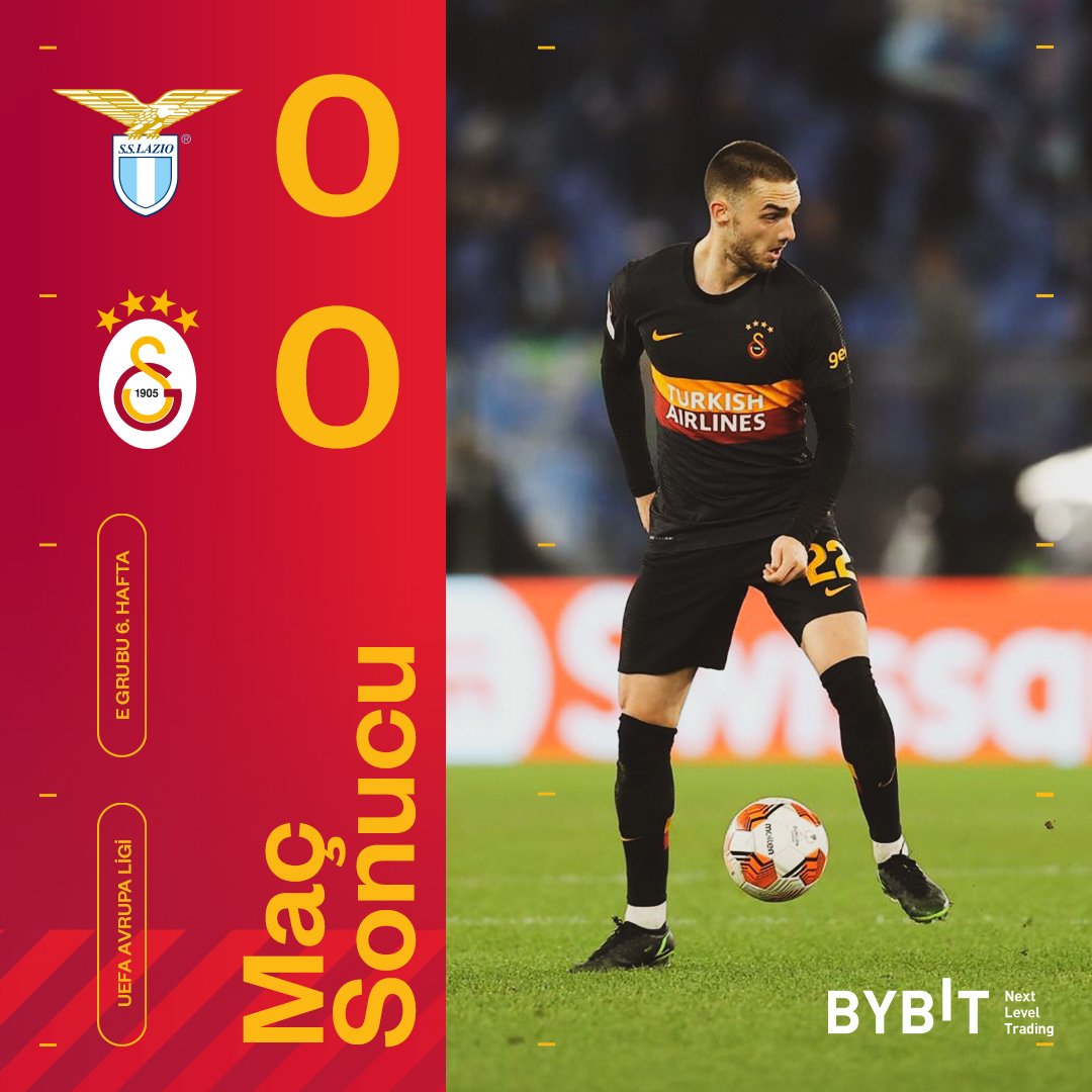 TEBRİKLER TAKIM
🦁 𝑳𝒊𝒅𝒆𝒓 başladık namağlup 𝑳𝒊𝒅𝒆𝒓 bitiriyoruz! 💪

#LaziovGS #UEL