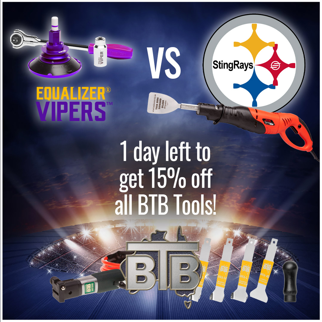equalizertools's tweet photo. All BTB Tools are 15% off for 1 more day! Take advantage of this great offer after watching some Thursday Night Football!🏈
https://t.co/2COtkDc0Em
#equalizertools #redfriday #autoglasstools #btbtools https://t.co/XspDo4KDMQ