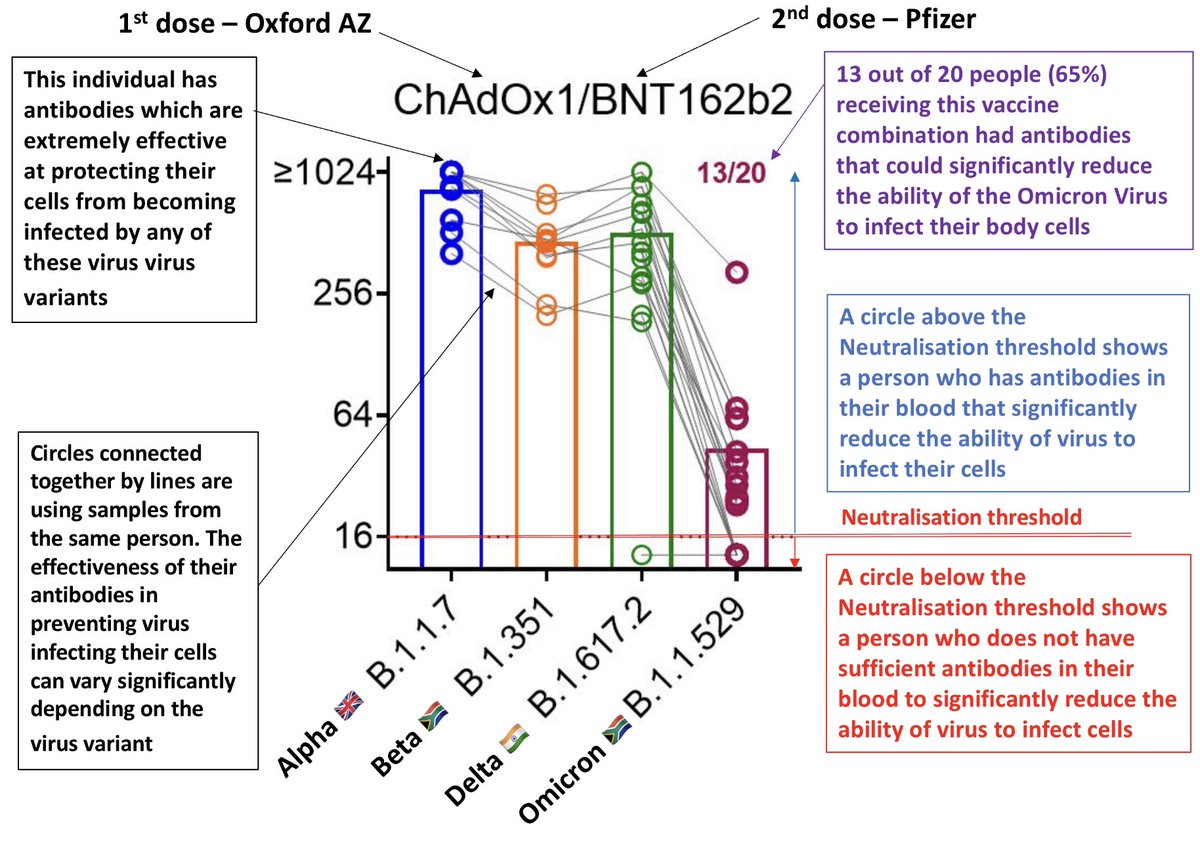 TheGazmanRants's tweet image. Here is my (hopefully) simple guide to interpreting Neutralisation data charts