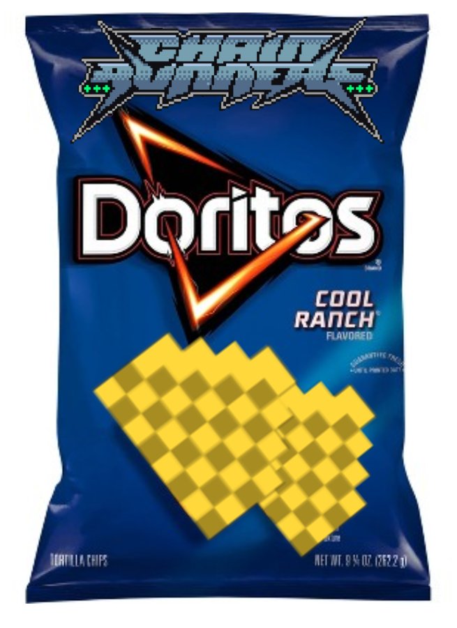 flashrekt's tweet photo. @pepsi when you're ready for the ultimate crossover, @chain_runners x @Doritos is a match made in chainspace heaven.  slide on into them DM's, @pepsi and SEIZE THE MEMES OF PRODUCTION! https://t.co/bTDn6zLIx6