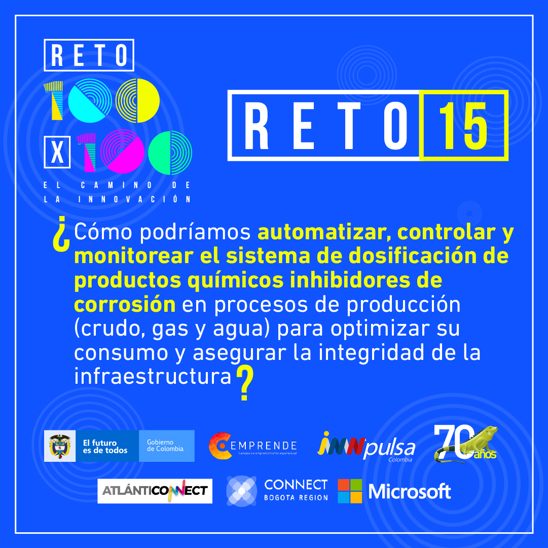 InnpulsaCol's tweet photo. #ComunidadCEmprende 🗣️| ¡Únete al #Reto100x100 de @ECOPETROL_SA, y sé parte de la #RevoluciónDigital! 

🧐Te presentamos el #Reto15 👇

💡Consulta más información sobre cómo postular tu solución aquí: https://t.co/ATVk3w0QGX

[2/6👇] https://t.co/4LLq6GnGGa