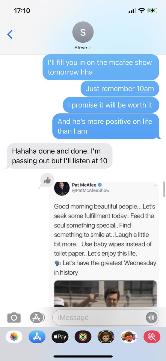 dr230116's tweet photo. @PatMcAfeeShow 5/10/2018… finally convinced my brother to give it a go. #PMSFANDUELFAMILY https://t.co/XjSxPkjPvi