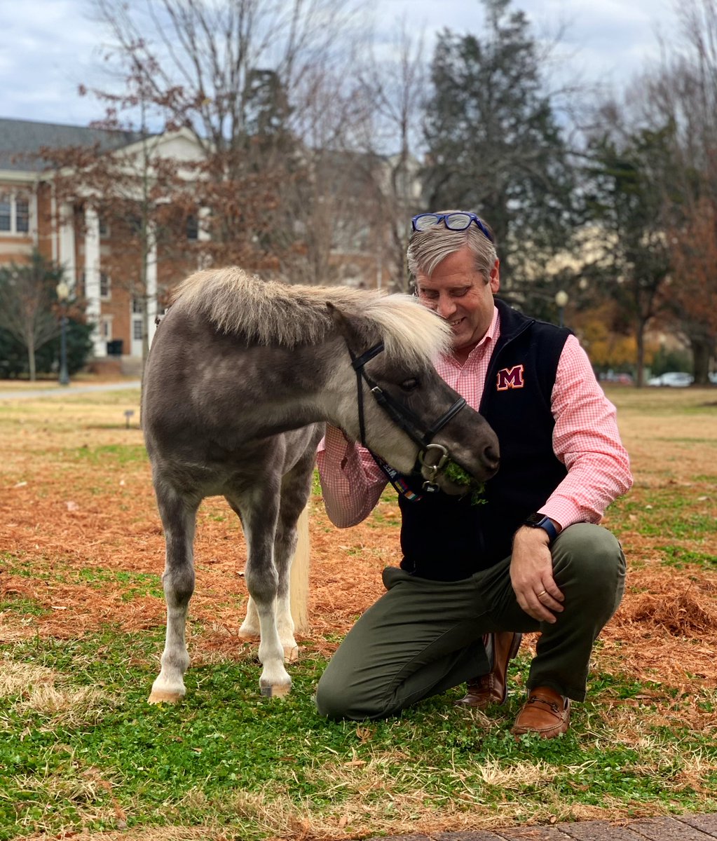 bcoker's tweet photo. I enjoyed welcoming Nibblet to campus at @MaryvilleC today, & learning that he thinks the moss over by Pearsons is very, very tasty. #nibblet #minihorse #goscots #maryvillecollege ๐ด https://t.co/y2g2bGbyHV