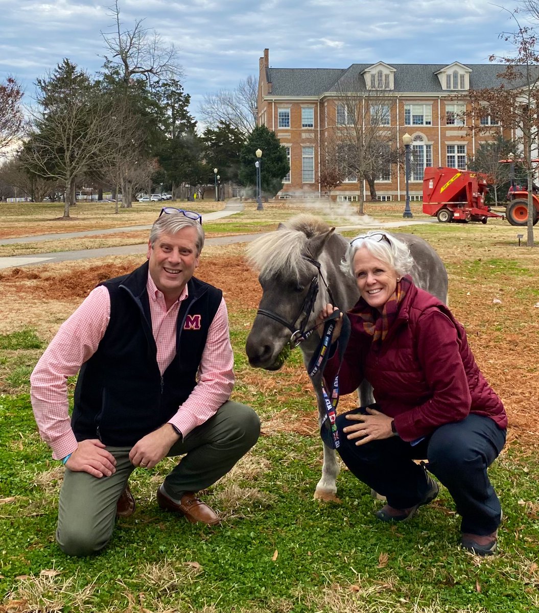 bcoker's tweet photo. I enjoyed welcoming Nibblet to campus at @MaryvilleC today, & learning that he thinks the moss over by Pearsons is very, very tasty. #nibblet #minihorse #goscots #maryvillecollege ๐ด https://t.co/y2g2bGbyHV
