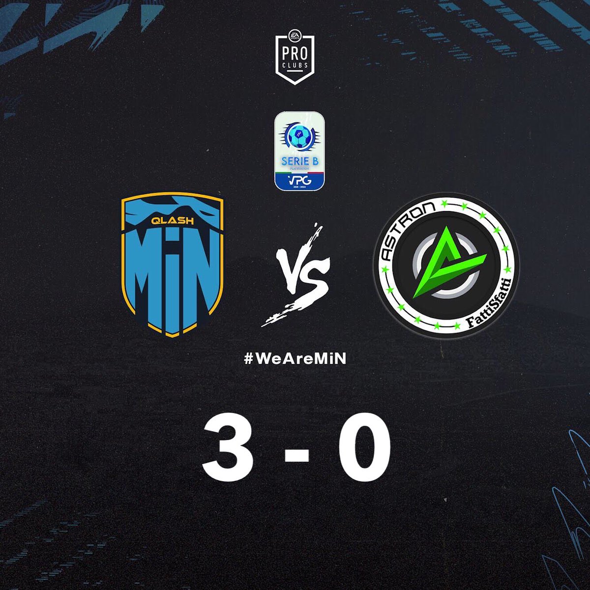 📌𝙁𝙐𝙇𝙇 𝙏𝙄𝙈𝙀

🏆<a href="/OfficialVPG/">Virtual Pro Gaming</a> - EuropaLeague🇪🇺
Group A - Round 1
🏠🆚 GoldDiggers🇨🇿

2-1✅

⚽️🏅<a href="/IFiscale/">Alecampeon1</a>
⚽️<a href="/Clavatar7/">Clavatar©️</a>
👟<a href="/Domballoon/">Domballoon©️D10S</a>
👟<a href="/MCoronato95/">Coronaldo95</a>

🏆<a href="/VPG_Italy/">VPG Italy</a> - SerieB
32ª Giornata
🏠🆚<a href="/AT_FattiSfatti/">ASTRON Fatti Sfatti</a>

3-0✅

⚽️⚽️🏅<a href="/IFiscale/">Alecampeon1</a>
⚽️<a href="/MCoronato95/">Coronaldo95</a>
👟<a href="/Clavatar7/">Clavatar©️</a>
👟<a href="/Domballoon/">Domballoon©️D10S</a>

⤵️