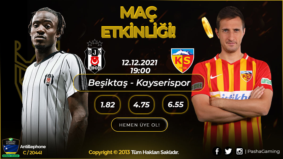 🇹🇷 SÜPER LİG HEYECANI #PASHAGAMING'TE🔥
🏟 BEŞİKTAŞ x KAYSERİSPOR

🤓 CEVABI BİL
👍Telegram Kanalına Katıl
🐦Hesabımızı Takip Et
🔁 RT+FAV Yap
💁‍♂️5 Arkadaşını Etiketle

20 FREEBETİ KAP🤑

SON İŞLEM ŞARTI YOK♥️

▶️Katılım Formu: bit.ly/3rQoIaE

🔥 pashagaming599.com
