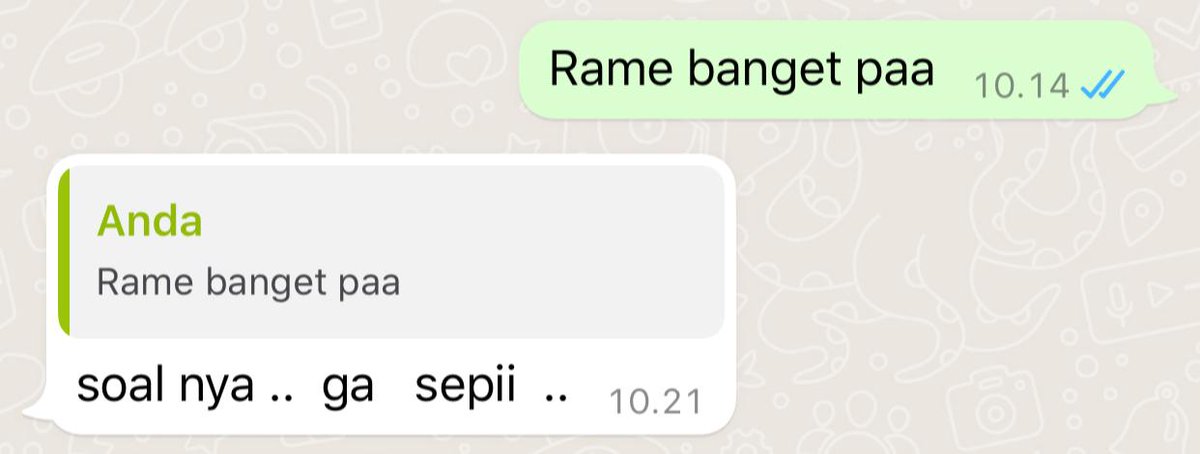 met pgie menjelang siank,,,
Alangkah baiknya mengawali hari dengan menertawakan jokes bapack-bapack