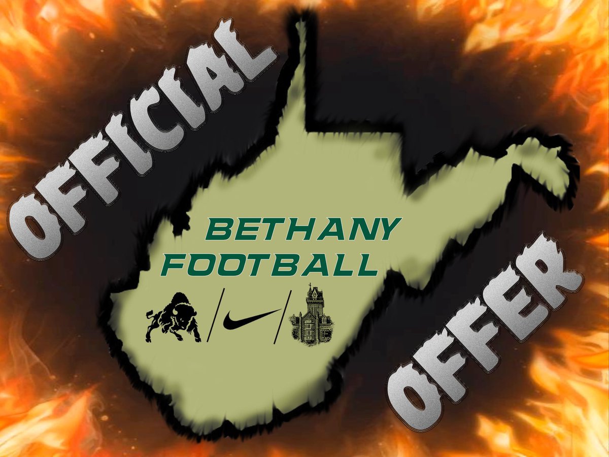 ColtThomas12's tweet photo. After talking to @BC_CoachGarvey at Bethany I am honored to say that I have revived my 2nd offer to play at the college level. Go Bisons! @BethanyFootbal1 @WPFOOTBALLTWBAI https://t.co/THjD644rz0