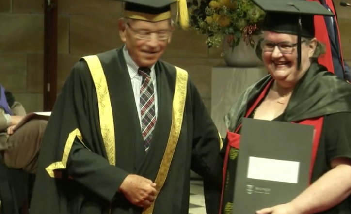 LynnMonrouxe's tweet photo. Congratulations @Robynbjohnson  - you're so right - we do all hate the 'F' word (failure) - bu your thesis helps us understand this better. Fabulous research! 🥰🎓 https://t.co/qjloV8L310