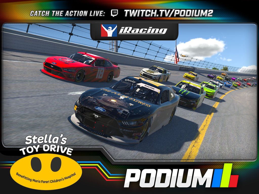 HacksawMotor's tweet photo. What a night for #HacksawNation. 

We were on the front row for the @EliteRacing_ Stella’s Toy Drive Dega Fundraiser. 

@Rgavel4 finished third and @BPaul_Racing ended up P31 after a crash while running top 10. https://t.co/TIcg2L34B1